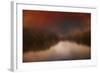 Dreamy Autumn Lake-Jai Johnson-Framed Giclee Print