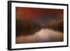 Dreamy Autumn Lake-Jai Johnson-Framed Giclee Print