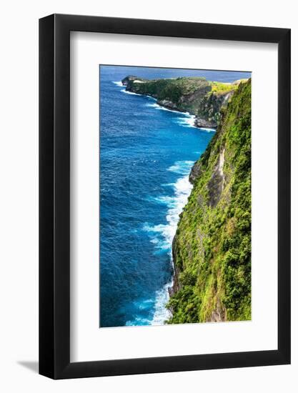 Dreamy Bali - Green Cliff-Philippe HUGONNARD-Framed Photographic Print