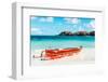 Dreamy Bali - Red Jukung-Philippe HUGONNARD-Framed Photographic Print