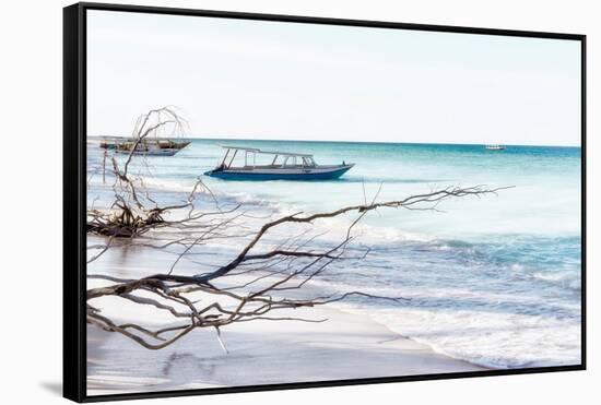 Dreamy Bali - Turquoise Ocean-Philippe HUGONNARD-Framed Stretched Canvas