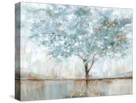Dreamy Blue Tree-Allison Pearce-Stretched Canvas