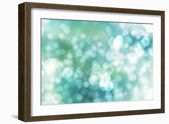 Dreamy Bokeh Seascape-THE Studio-Framed Giclee Print