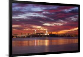 Dreamy East San Francisco Bay Sunset View-Vincent James-Framed Photographic Print