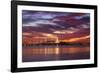 Dreamy East San Francisco Bay Sunset View-Vincent James-Framed Photographic Print