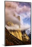 Dreamy El Capitan in Fog, Yosemite National Park-Vincent James-Mounted Photographic Print