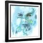 Dreamy Face-Ata Alishahi-Framed Giclee Print