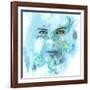 Dreamy Face-Ata Alishahi-Framed Giclee Print