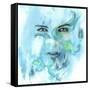Dreamy Face-Ata Alishahi-Framed Stretched Canvas