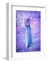 Dreamy, Fine Art Photo of Seductive Woman in Fairy Garden, Romantic Girl in Elegant Long Dress on P-Anna Omelchenko-Framed Photographic Print