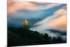 Dreamy Fog Light and Tree, Marin Mill Valley California-Vincent James-Mounted Photographic Print