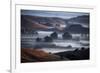 Dreamy Hills of Petaluma, Sonoma County, Bay Area, California-Vincent James-Framed Photographic Print