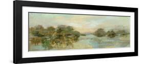 Dreamy Lake Green-Silvia Vassileva-Framed Art Print