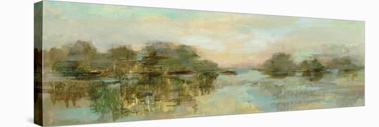 Dreamy Lake Green-Silvia Vassileva-Stretched Canvas