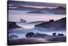 Dreamy Light and Fog, Petaluma Hills, Sonoma County, Bay Area-Vincent James-Stretched Canvas