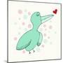 Dreamy Love Bird-Carla Martell-Mounted Giclee Print