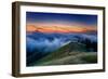 Dreamy Mood and Fog at Sunset, Marin County, San Francisco California-Vincent James-Framed Photographic Print