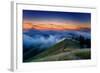 Dreamy Mood and Fog at Sunset, Marin County, San Francisco California-Vincent James-Framed Photographic Print