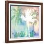 Dreamy Palm Trees-Evangeline Taylor-Framed Art Print