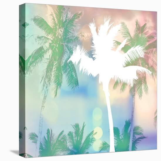 Dreamy Palm Trees-Evangeline Taylor-Stretched Canvas