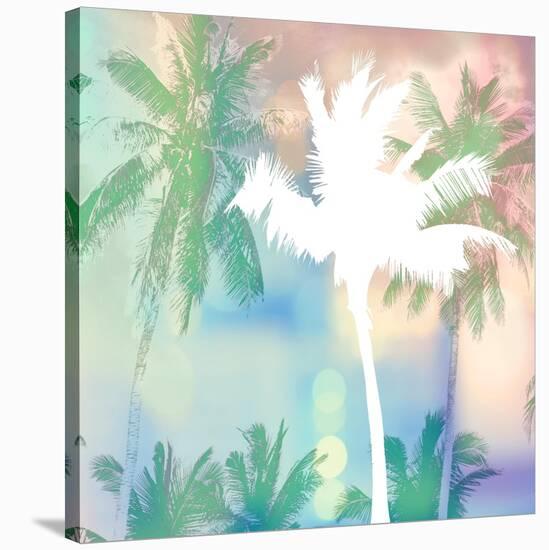 Dreamy Palm Trees-Evangeline Taylor-Stretched Canvas