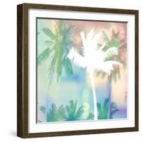 Dreamy Palm Trees-Evangeline Taylor-Framed Art Print