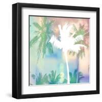 Dreamy Palm Trees-Evangeline Taylor-Framed Art Print