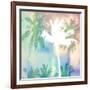 Dreamy Palm Trees-Evangeline Taylor-Framed Art Print