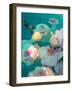 Dreamy Photographic Layer Work from Orchids in Water-Alaya Gadeh-Framed Photographic Print