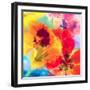 Dreamy Photographic Layer Work from Tulips-Alaya Gadeh-Framed Photographic Print