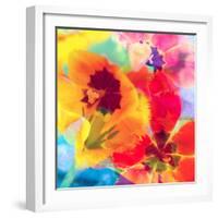 Dreamy Photographic Layer Work from Tulips-Alaya Gadeh-Framed Photographic Print