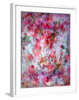 Dreamy Photographic Layer Work of Red Roses-Alaya Gadeh-Framed Photographic Print