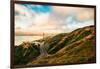 Dreamy Road Into San Francisco, Cloudscape at Golden Gate Bridge-Vincent James-Framed Photographic Print