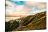 Dreamy Road Into San Francisco, Cloudscape at Golden Gate Bridge-Vincent James-Stretched Canvas