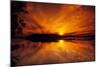 Dreamy Sunset in Swampy Waters, Everglades National Park, Florida, USA-Jerry Ginsberg-Mounted Photographic Print