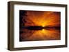 Dreamy Sunset in Swampy Waters, Everglades National Park, Florida, USA-Jerry Ginsberg-Framed Photographic Print