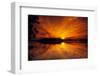 Dreamy Sunset in Swampy Waters, Everglades National Park, Florida, USA-Jerry Ginsberg-Framed Photographic Print