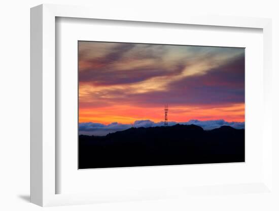 Dreamy Sutro Before Sunrise, Color Couds and Drama San Francisco-Vincent James-Framed Photographic Print