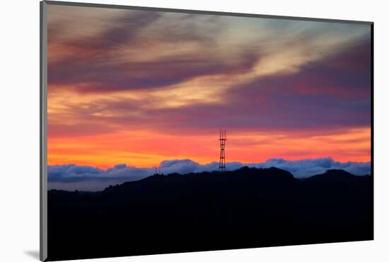 Dreamy Sutro Before Sunrise, Color Couds and Drama San Francisco-Vincent James-Mounted Photographic Print