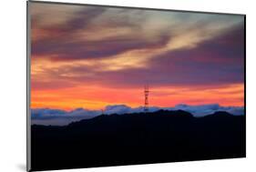 Dreamy Sutro Before Sunrise, Color Couds and Drama San Francisco-Vincent James-Mounted Photographic Print