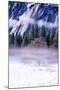 Dreamy Winter Yosemite Valley, Beautiful California-Vincent James-Mounted Photographic Print