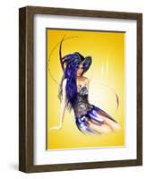 Dreamy-Atelier Sommerland-Framed Art Print