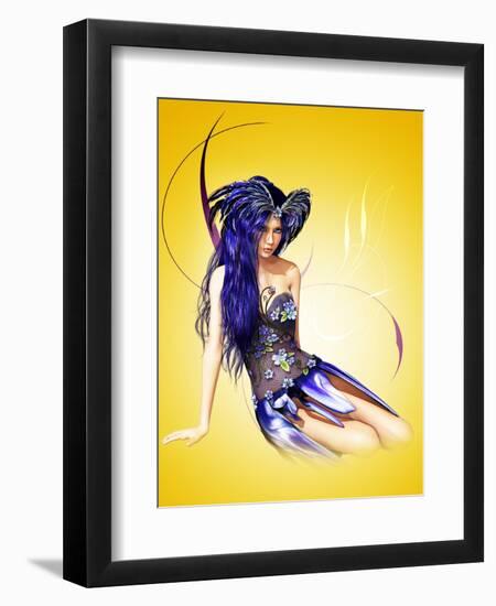 Dreamy-Atelier Sommerland-Framed Art Print