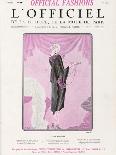 L'Officiel, June 1925 - Fleur Étrange-Drecoll-Laminated Art Print