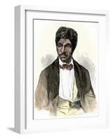 Dred Scott in 1857, Who Lost Supreme Court Case and was Returned to Slavery-null-Framed Giclee Print