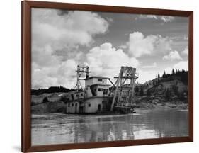 Dredge in Idaho-Paul S. Blieler-Framed Photographic Print