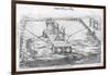 Dredging Machine, 16th Century Artwork-Middle Temple Library-Framed Photographic Print