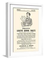 Dref's Lazative Quinine Tablets-null-Framed Art Print