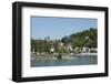 Drei-Flüsse-Eck, confluence of Danube, Inn and Ilz, Old Town, Passau, Bavaria, Germany,-Torsten Krüger-Framed Photographic Print