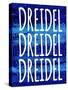 Dreidel Blue Chant-Lanie Loreth-Stretched Canvas